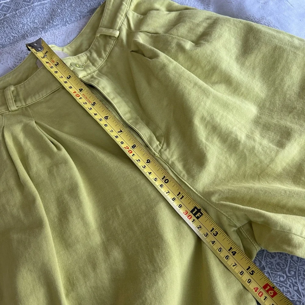 💚 Paloma Wool Lime Green Wide-Leg Trousers - Picture 5 of 9